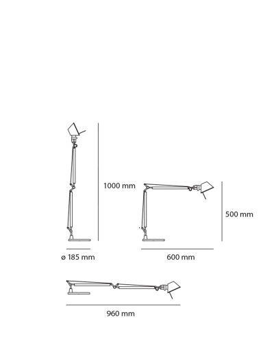 Lámpara Tolomeo Midi